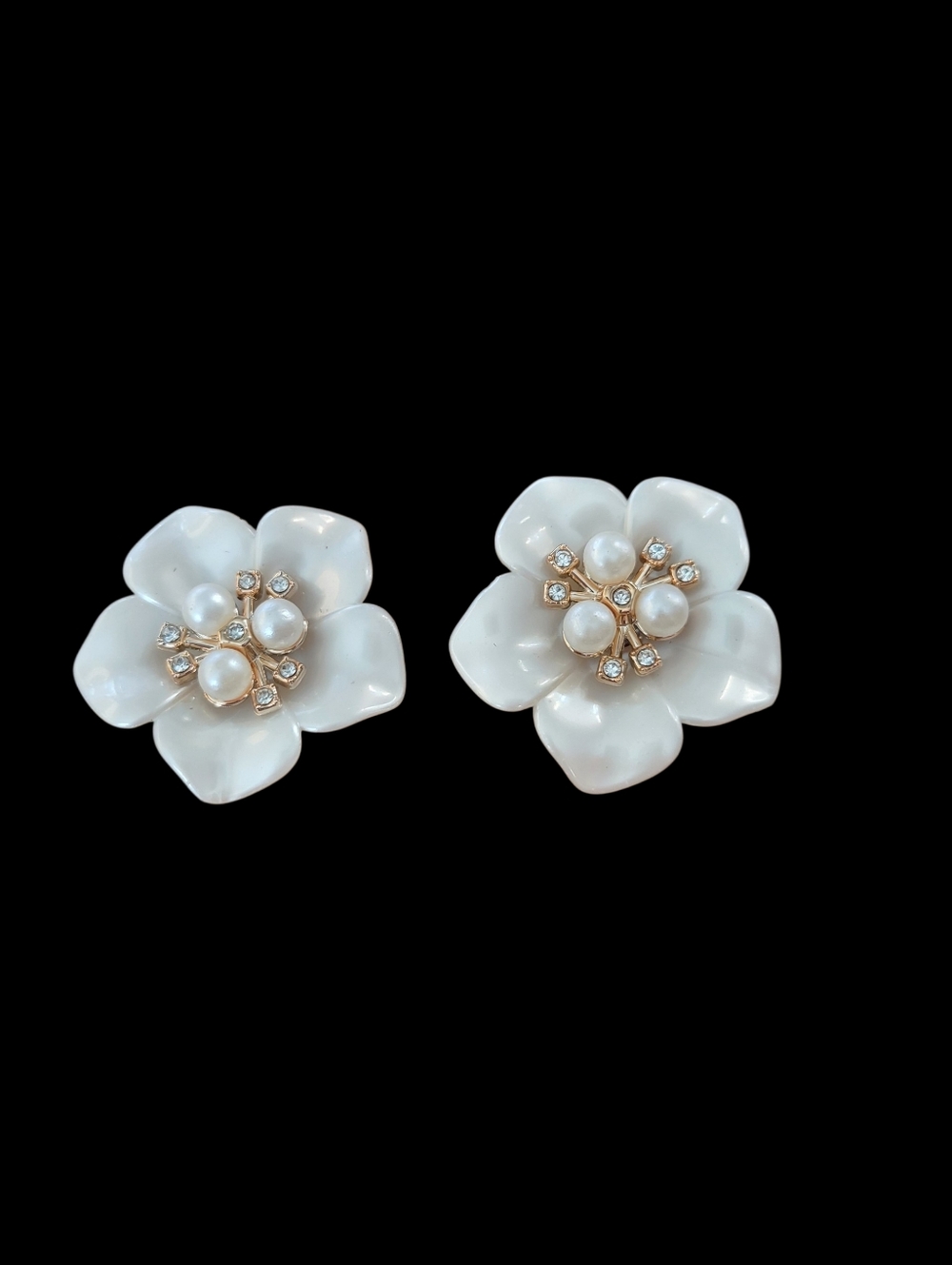 Large flower Shoe charm